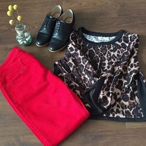 🏷️ 2/$12 CLEARANCE ➡️ ARIZONA Super Skinny Red Jeans